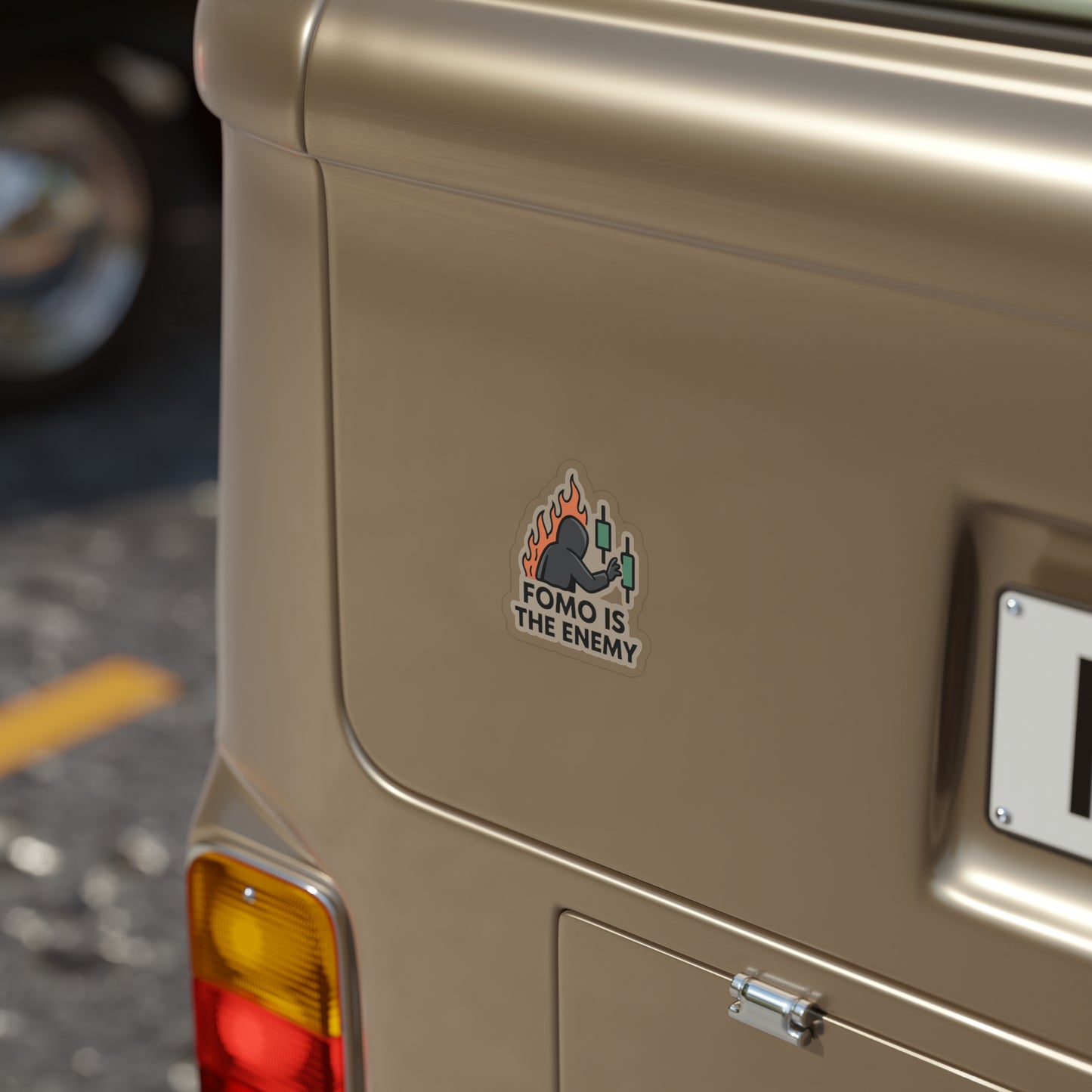 FOMO Is the Enemy Sticker | Risk Society